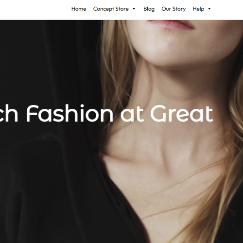 Fashion E-Commerce Store